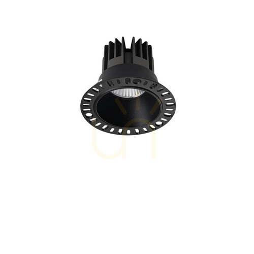 Kontrollera Infälld takarmatur Ideallux GAME Trimless Round svart LED 11W 3000K 319650