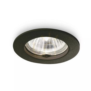 Infälld takarmatur Ideallux JAZZ svart GU10 243818 small 1