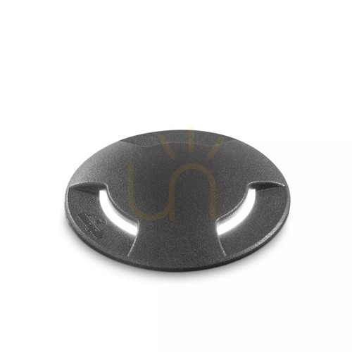Kontrollera Infälld takarmatur Ideallux WAY svart GX53 Ø16 cm 120362