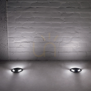Infälld takarmatur Ideallux WAY svart GX53 Ø16 cm 120362 small 2