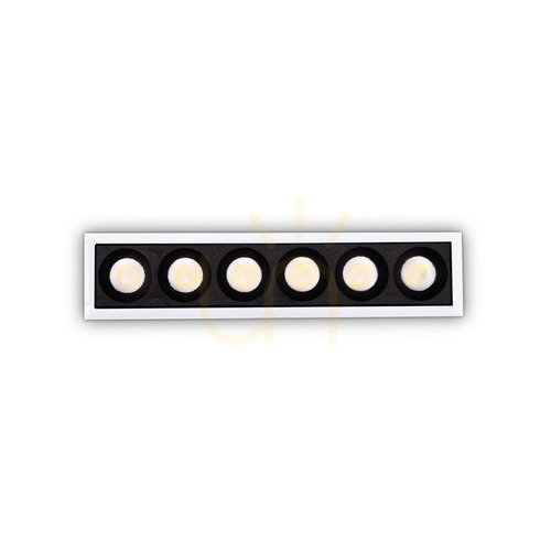 Kontrollera Infälld takarmatur Ideallux LIKA 327501 vit LED 10W 3000K Ø12,2 cm
