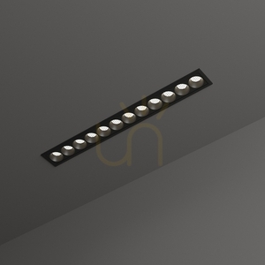 Infälld takarmatur Ideallux LIKA 327518 vit LED 20W 3000K 23,6 cm small 1