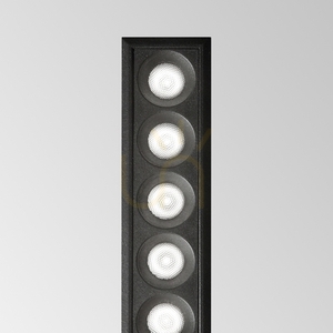 Infälld takarmatur Ideallux LIKA 327518 vit LED 20W 3000K 23,6 cm small 3
