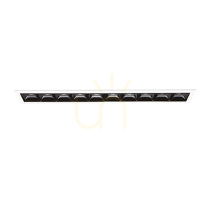 Infälld takarmatur Ideallux LIKA 206233 vit LED 20W 3000K Ø27,8 cm small 0
