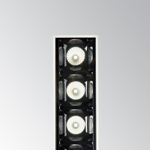 Infälld takarmatur Ideallux LIKA 206202 trimless vit LED 6W 3000K small 1