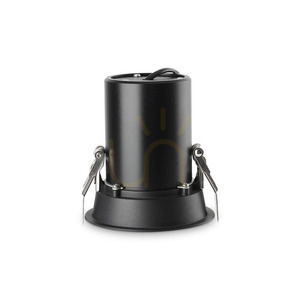 Infälld takarmatur Ideallux NOVA svart 12W 3000K 248189 small 6