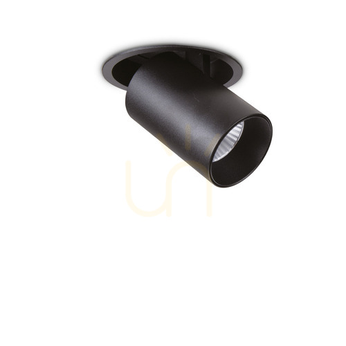 Kontrollera Infälld takarmatur Ideallux NOVA svart LED 12W 4000K 10 cm 267920