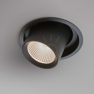 Infälld takarmatur Ideallux Nova svart LED 3000K 15,4 cm 248196 small 6
