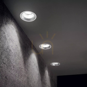 Infälld takarmatur Ideallux OFF svart 15W 4000K 11 cm LED 266565 small 2