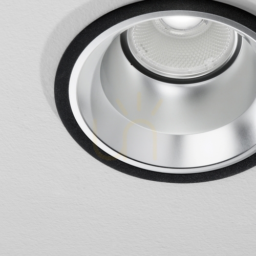 Kontrollera Infälld takarmatur Ideallux OFF svart LED 28W 3000K 16,2 cm 266572