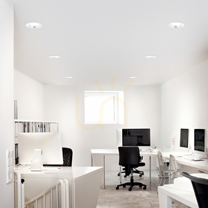 Infälld takarmatur Ideallux OFF vit 28W 4000K 266527 small 1