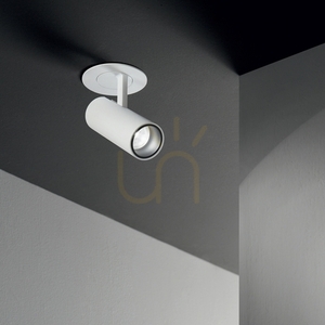 Infälld takarmatur Ideallux PLAY 268088 svart LED 7W 3000K Ø6 cm small 1