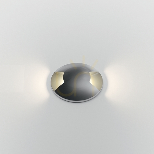 Kontrollera Infälld utomhusarmatur Ideallux Rocket Mini 222820 silver 4000K LED 2W