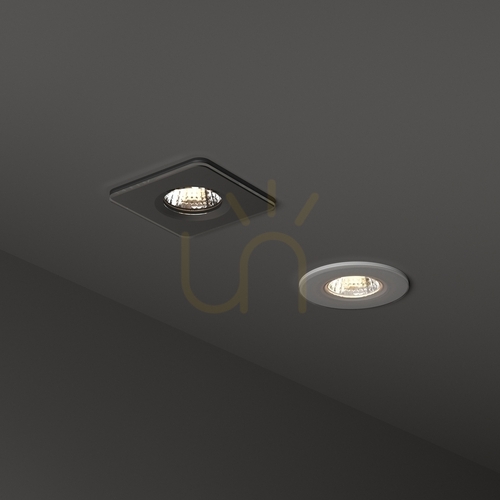 Kontrollera Infälld takarmatur Ideallux ROOM-65 vit rund 7,5W 252025