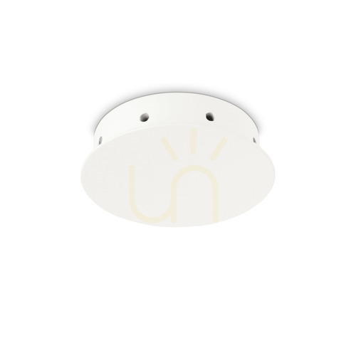 Kontrollera Magnetisk takrosett Ideallux ROSONE vit metall 15 cm 272429