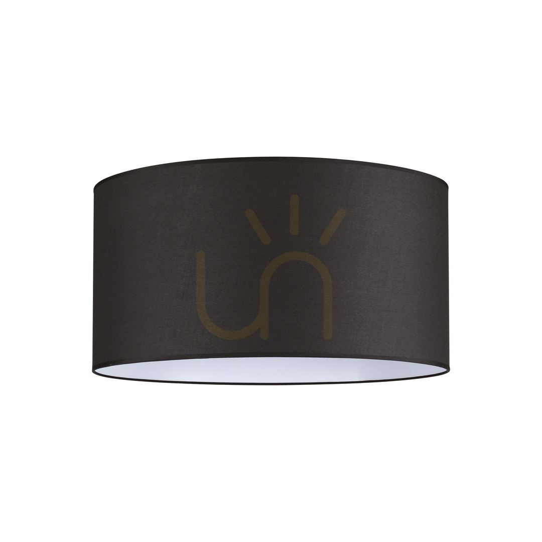 Kontrollera Lampskärm Ideallux SET UP cylindrisk svart tyg Ø70 cm 270029 Lampskärm Ideallux SET UP cylindrisk svart tyg Ø70 cm 270029