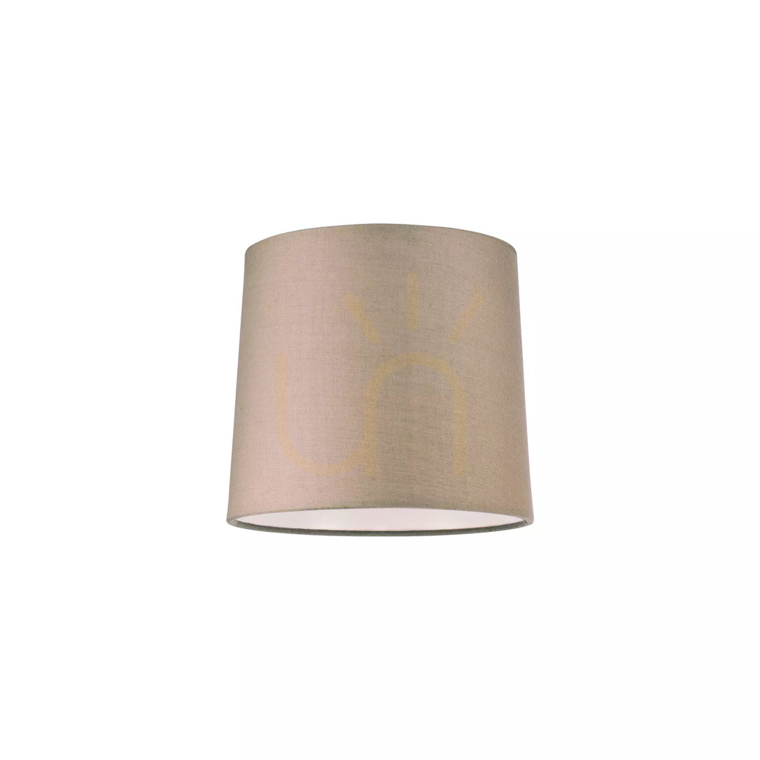 Utsikt Lampkåpa Ideallux SET UP Cono tortora tyg Ø16 cm 293004 Lampkåpa Ideallux SET UP Cono tortora tyg Ø16 cm 293004