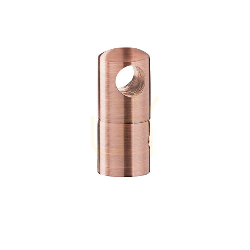 Kontrollera Kabelhållare Ideallux Supporti 249339 koppar metall 15x30 mm