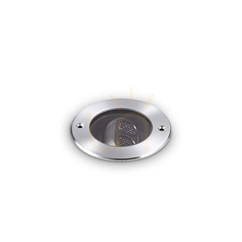 Kontrollera Infälld takarmatur Ideallux Taurus 277004 rund silver 6W IP65