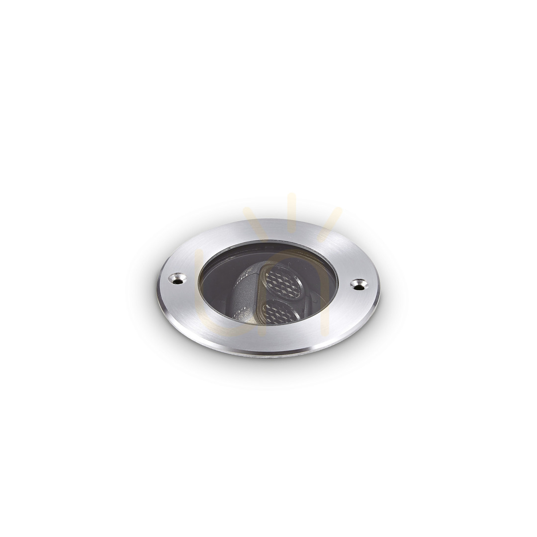 Kontrollera Infälld takarmatur Ideallux Taurus 277004 rund silver 6W IP65 Infälld takarmatur Ideallux Taurus 277004 rund silver 6W IP65