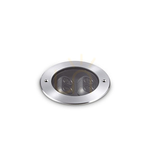 Infälld utomhusarmatur Ideallux Taurus 277011 svart 11W rund small 0