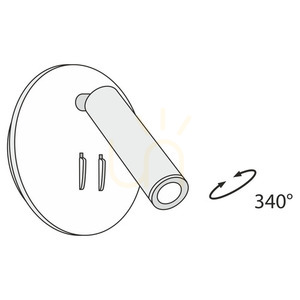 Vägglampa IOS 176 C176-WL-01-6W-B Maytoni small 14