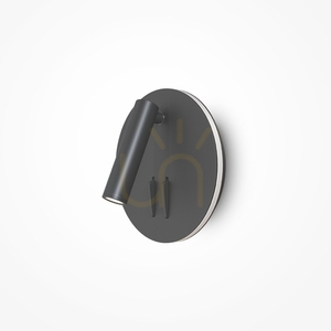 Vägglampa IOS 176 C176-WL-01-6W-B Maytoni small 0