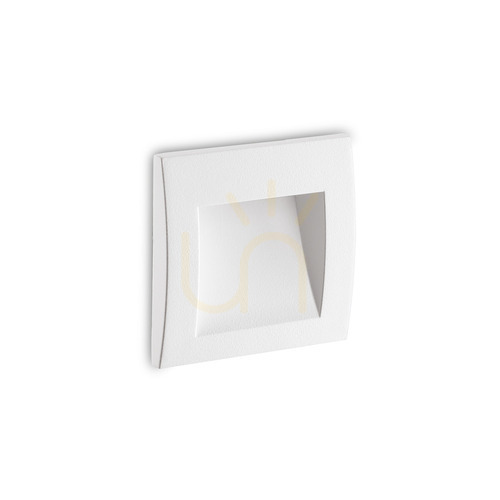 Kontrollera Inbyggd armatur Ideallux WIRE vit Ø9 cm LED 1,5W 268996