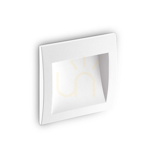 Kontrollera Infälld takarmatur Ideallux WIRE vit LED 4W Ø14 cm 268989