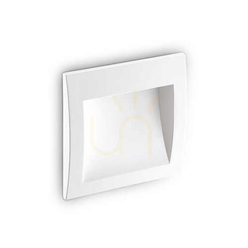 Kontrollera Infälld takarmatur Ideallux WIRE vit LED 4W Ø14 cm 268989