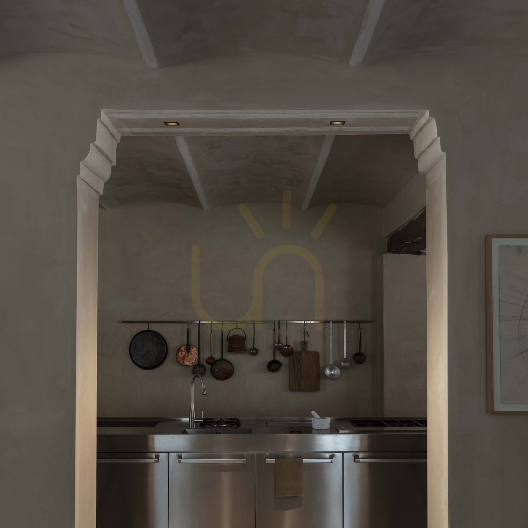 Utsikt Infälld takarmatur Ideallux ZEUS 324814 grå LED 13W 3000K 5,6 cm Infälld takarmatur Ideallux ZEUS 324814 grå LED 13W 3000K 5,6 cm