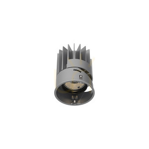 Infälld takarmatur Ideallux ZEUS 324845 grå LED 21W 3000K small 0