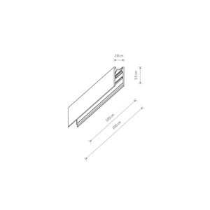 LVM TRACK 1M Magnetisk belysningsskena 10162 Nowodvorski small 7