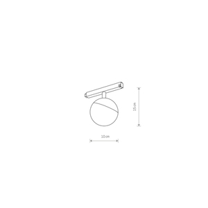 LVM LID LED-lampa 8W 4000K 10647 Nowodvorski. small 1