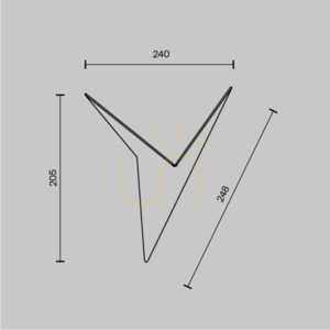 Vägglampa TRAME C808WL-L3B Maytoni small 7