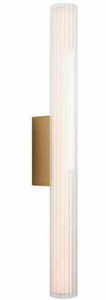 Vägglampa Max Light Fayette W0366 guld 61 cm 12W IP44 LED small 0