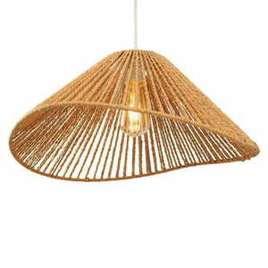 Pendant Light Max Light Amalfi P0577 White Woven Paper 45 cm small 2