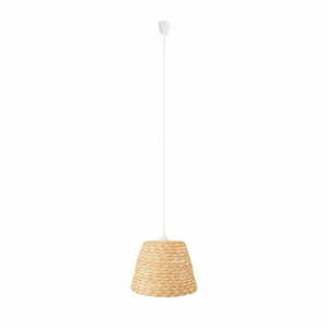 Pendant Light Max Light POT P0582 White 30 cm Wheat Straw small 0