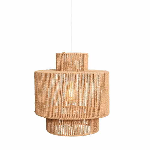 Kontrollera Pendant Light Max Light Labriz P0586 White Woven Paper 35 cm