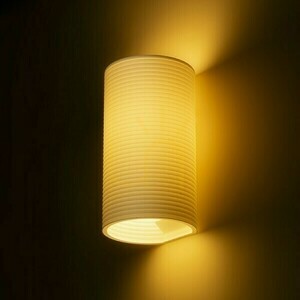 Vägglampa Callum Rr4 250 väggmonterad vit Eco Pla 230 V Led E27 15 W. small 4