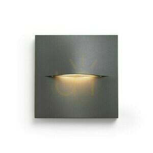 BOBO SQ vägglampa för utomhusbruk, antracit, LED 3 W, 3000 K, IP65 small 3