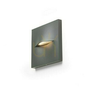 BOBO SQ vägglampa för utomhusbruk, antracit, LED 3 W, 3000 K, IP65 small 0