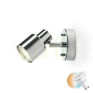 Vägglampa Valto I vägglampa krom 230 V Gu10 Led 5 W Ip44 small 0