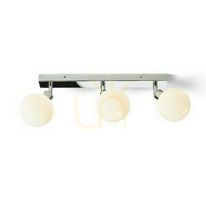Vägglampa Bolly Iii Utanpåliggande Opalglas/Krom 230 V Led G9 3x3 W Ip44 small 2