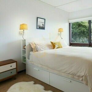 Rendl PERTH R13661 E14-vägglampa med textilskärm och LED-läslampa, beige/vit/krom small 1