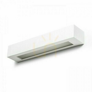 Vägglampa Rolo 45 vägglampa i gips 230 V Led E14 2x11 W. small 1