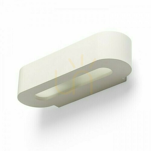 Kontrollera Vägglampa Cowley vägglampa i gips 230 V Led G9 2x5 W.