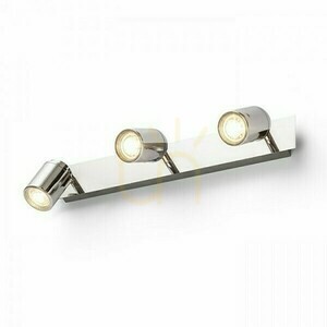 Vägglampa Dublin Iii Utanpåliggande krom 230 V Gu10 3x9 W Ip44 small 2