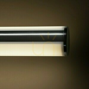 Vägglampa Monet 84 vägg akryl Milk/Chrome 230 V Led 29 W Ip44 3000 K small 4
