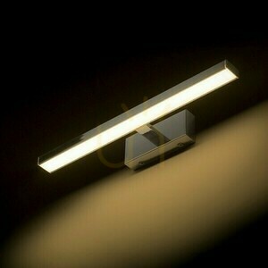 Vägglampa Panon Lång vägglampa krom 230 V Led 12 W Ip44 3000 K small 2